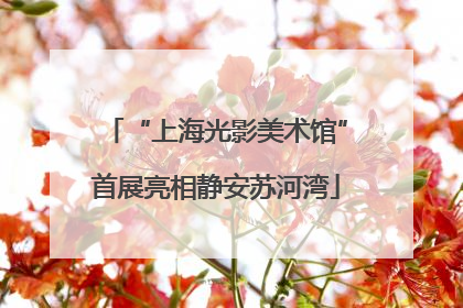 “上海光影美术馆”首展亮相静安苏河湾