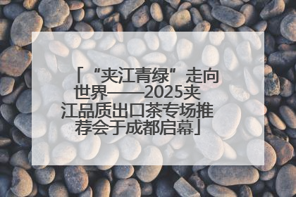 “夹江青绿”走向世界——2025夹江品质出口茶专场推荐会于成都启幕