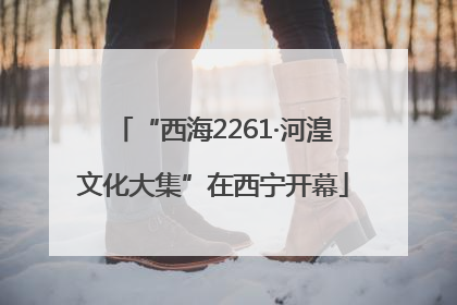 “西海2261·河湟文化大集”在西宁开幕