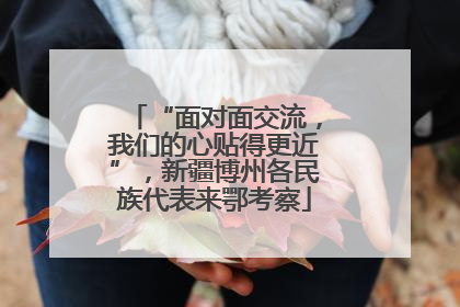 “面对面交流，我们的心贴得更近”，新疆博州各民族代表来鄂考察