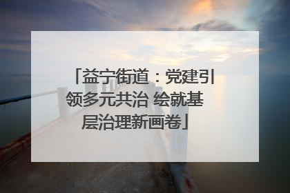 益宁街道：党建引领多元共治 绘就基层治理新画卷