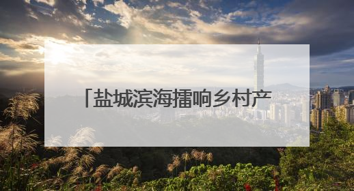 盐城滨海擂响乡村产业振兴“奋进鼓”