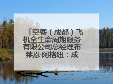 空客（成都）飞机全生命周期服务有限公司总经理布莱恩·阿格纽：成都航空产业生态完备，营商环境优势显著