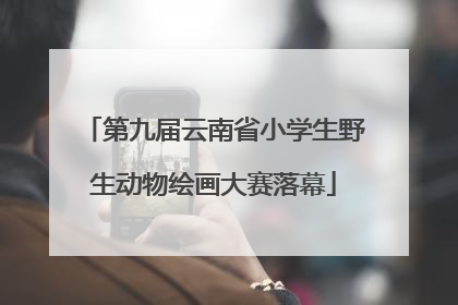 第九届云南省小学生野生动物绘画大赛落幕