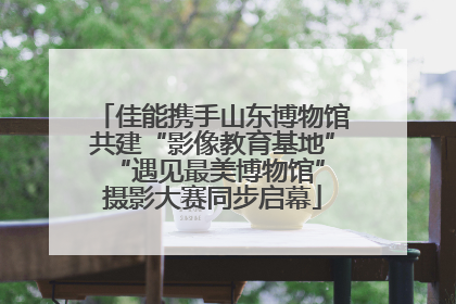 佳能携手山东博物馆共建“影像教育基地” “遇见最美博物馆”摄影大赛同步启幕