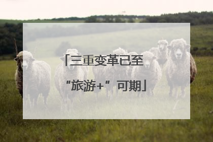 三重变革已至 “旅游+”可期
