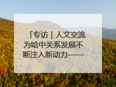 专访｜人文交流为哈中关系发展不断注入新动力——访哈萨克斯坦文化与信息部部长巴拉耶娃