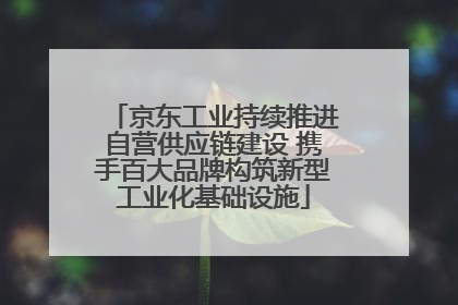 京东工业持续推进自营供应链建设 携手百大品牌构筑新型工业化基础设施