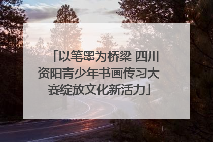 以笔墨为桥梁 四川资阳青少年书画传习大赛绽放文化新活力