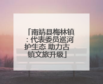 南靖县梅林镇：代表委员巡河护生态 助力古镇文旅升级