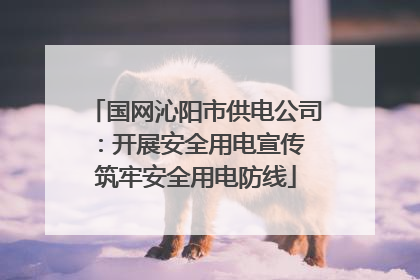 国网沁阳市供电公司：开展安全用电宣传 筑牢安全用电防线