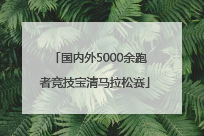 国内外5000余跑者竞技宝清马拉松赛