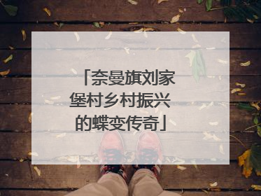 奈曼旗刘家堡村乡村振兴的蝶变传奇
