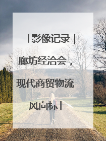 影像记录｜廊坊经洽会，现代商贸物流风向标