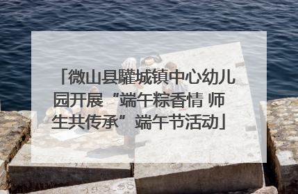 微山县驩城镇中心幼儿园开展“端午粽香情 师生共传承”端午节活动