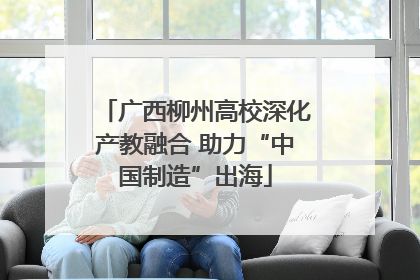 广西柳州高校深化产教融合 助力“中国制造”出海