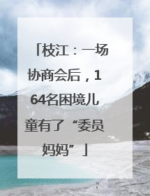 枝江：一场协商会后，164名困境儿童有了“委员妈妈”