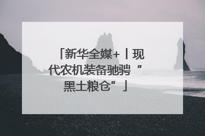 新华全媒+丨现代农机装备驰骋“黑土粮仓”
