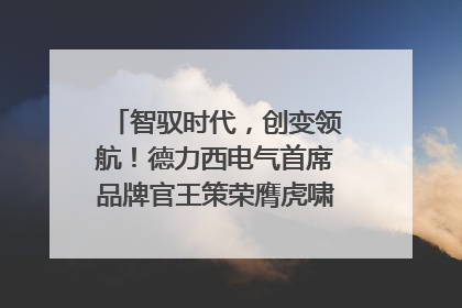 智驭时代，创变领航！德力西电气首席品牌官王策荣膺虎啸奖年度品牌人物