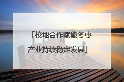 校地合作赋能冬枣产业持续稳定发展