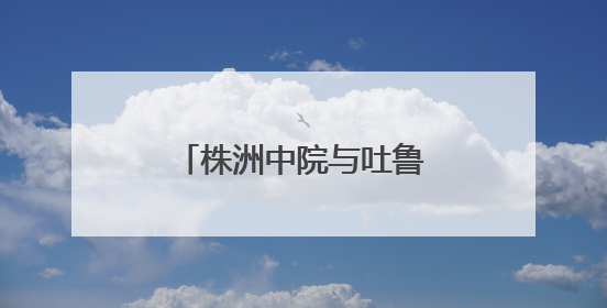 株洲中院与吐鲁番中院签订司法调研合作协议