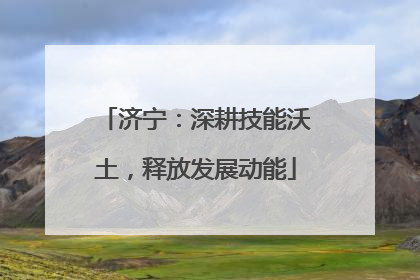 济宁：深耕技能沃土，释放发展动能