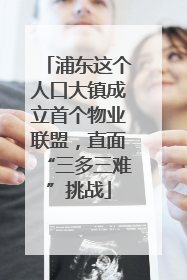 浦东这个人口大镇成立首个物业联盟，直面“三多三难”挑战
