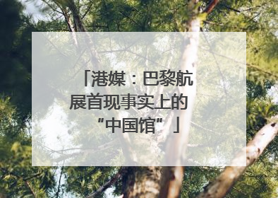 港媒：巴黎航展首现事实上的“中国馆”