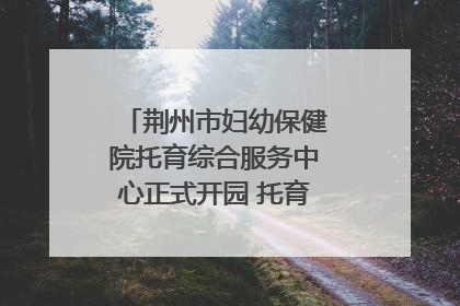 荆州市妇幼保健院托育综合服务中心正式开园 托育宣传月同步启动