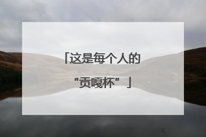 这是每个人的“贡嘎杯”