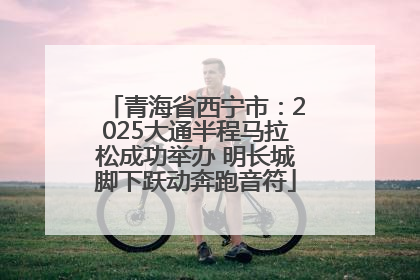 青海省西宁市：2025大通半程马拉松成功举办 明长城脚下跃动奔跑音符