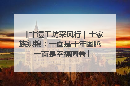 非遗工坊采风行｜土家族织锦：一面是千年图腾 一面是幸福画卷