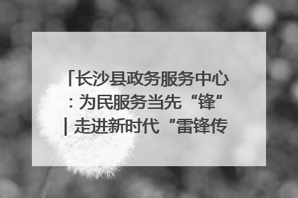 长沙县政务服务中心：为民服务当先“锋”｜走进新时代“雷锋传人 长沙榜样”