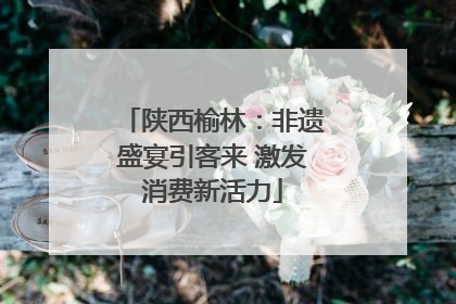 陕西榆林：非遗盛宴引客来 激发消费新活力