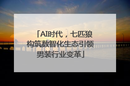 AI时代，七匹狼构筑数智化生态引领男装行业变革