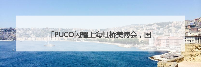 PUCO闪耀上海虹桥美博会，国货彩妆新势力诠释“色彩治愈力”